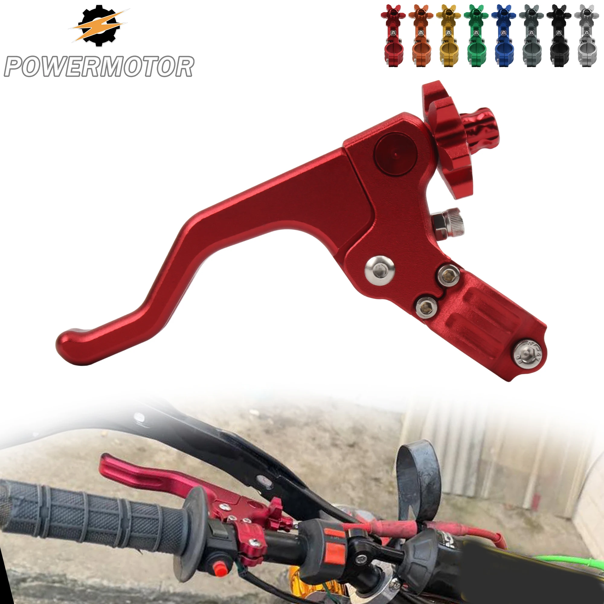 Universal Short Clutch Lever Handlebar CNC One Finger For Honda CBR KTM Yamaha Kawasaki Suzuki Husqvarna Enduro DirtBike Parts
Universal Short Clutch Lever Handlebar CNC One Finger For Honda CBR KTM Yamaha Kawasaki Suzuki Husqvarna Enduro DirtBike Parts