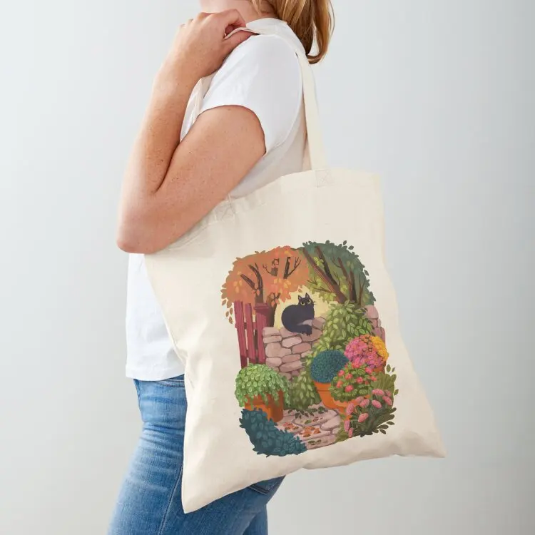 Cat in the Garden Tote Bag Canvas bag for women canvas tote bags Beach bag cute tote
Cat in the Garden Tote Bag Canvas bag for women canvas tote bags Beach bag cute tote