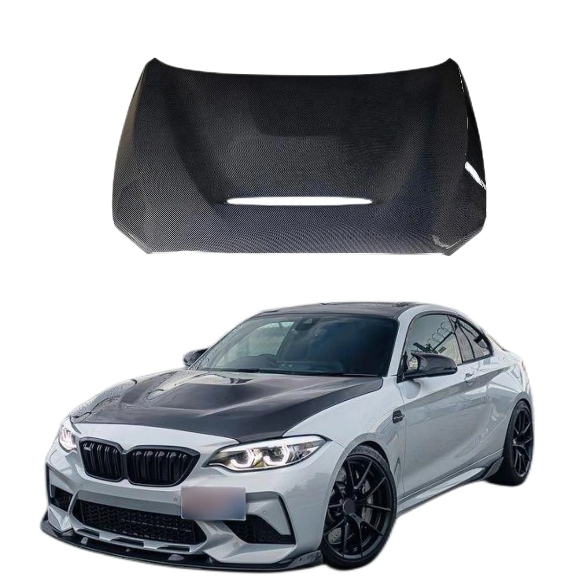 GTS Style Engine Cover Car Bonnet Carbon Fiber Hood for BMW F22 F23 F87 M2 2014+
GTS Style Engine Cover Car Bonnet Carbon Fiber Hood for BMW F22 F23 F87 M2 2014+