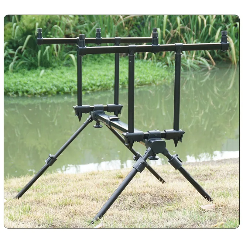 Aluminum alloy fast folding large rod fishing rod shelf, outdoor recreational fishing tool
Aluminum alloy fast folding large rod fishing rod shelf, outdoor recreational fishing tool