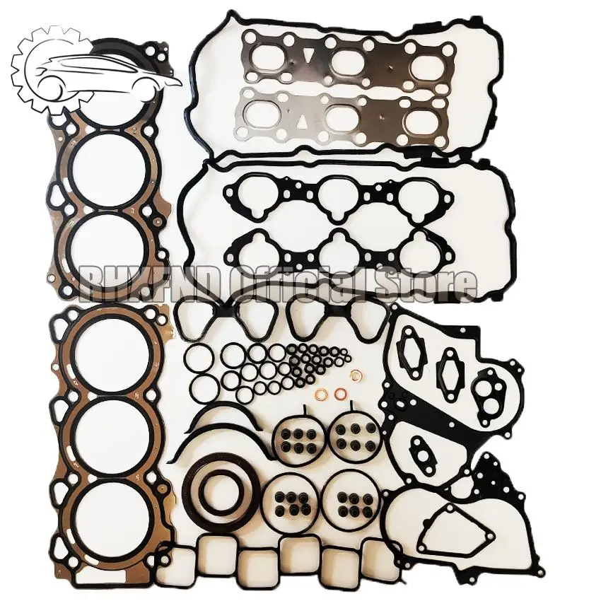 VQ35HR Overhaul Gasket Kit Engine FOR NISSAN Infiniti J50 J51 V36 Y50 Y51 Z33 VQ35HR 3.5L V6 24V A0101-JK21A 2007-2018
VQ35HR Overhaul Gasket Kit Engine FOR NISSAN Infiniti J50 J51 V36 Y50 Y51 Z33 VQ35HR 3.5L V6 24V A0101-JK21A 2007-2018