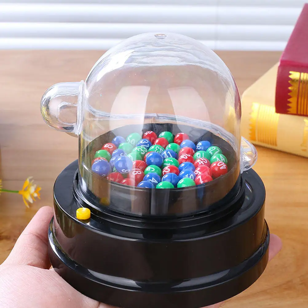 Electric Lotto Machine Transparent Lightweight Lucky Ball Picker For Lottery Device Hobby
Electric Lotto Machine Transparent Lightweight Lucky Ball Picker For Lottery Device Hobby