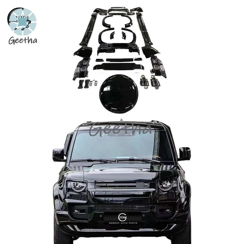 Wholesale Gloss Black Bodykit for Land Rover Defender Accessories Black 700 Body Kit
Wholesale Gloss Black Bodykit for Land Rover Defender Accessories Black 700 Body Kit
