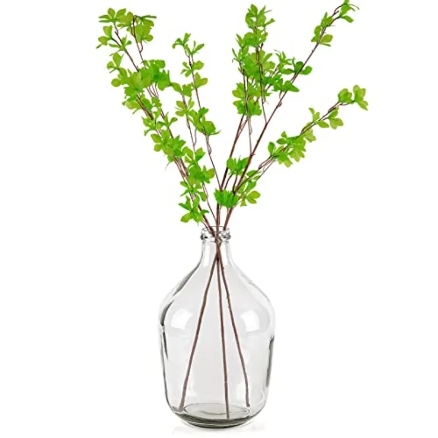 Clear Glass Vase Tall Farmhouse Vase for Branches Glass Vases for Centerpieces in Home Decoration L
Clear Glass Vase Tall Farmhouse Vase for Branches Glass Vases for Centerpieces in Home Decoration L