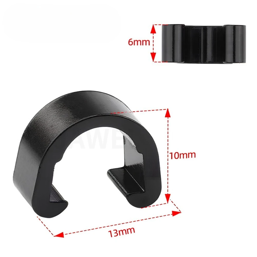 Bike Cable C Clips C Buckle Aluminum Alloy Brake Cables Clamp Fixing Clamps Housing Hose Guide Bicycle Replacement Parts
Bike Cable C Clips C Buckle Aluminum Alloy Brake Cables Clamp Fixing Clamps Housing Hose Guide Bicycle Replacement Parts