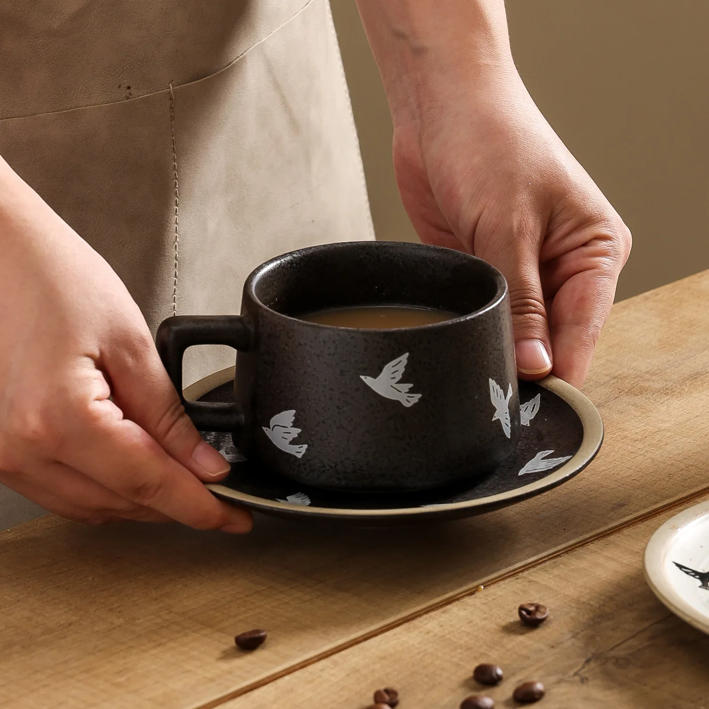 DSA retro flying bird coffee cup creative kiln-changed ceramic cup saucer household coarse pottery afternoon tea tea cup
DSA retro flying bird coffee cup creative kiln-changed ceramic cup saucer household coarse pottery afternoon tea tea cup