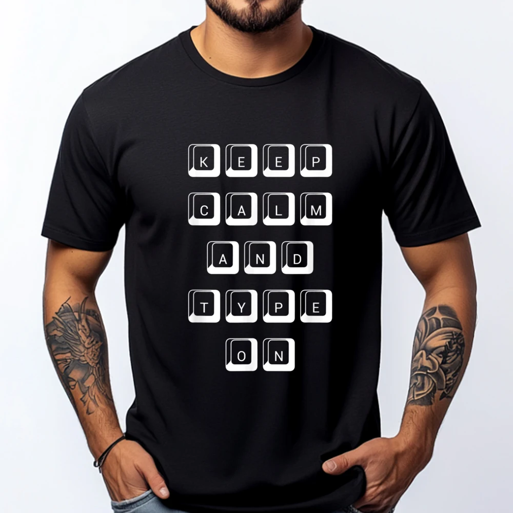 Type On Internet Computer Coding Typing Teeshirt Limited Time Special High Quality T Shirts Punk Style
Type On Internet Computer Coding Typing Teeshirt Limited Time Special High Quality T Shirts Punk Style