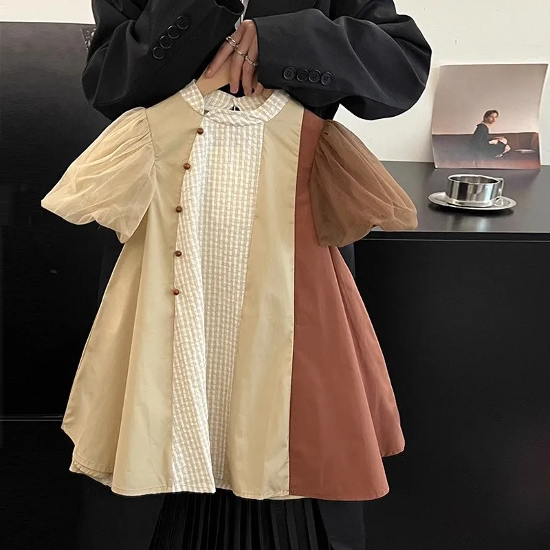 ZLYM-Trendy Girls' Dress Summer New Vintage Patchwork Stylish Dress Children's Puff Short SleeveALine skirt
ZLYM-Trendy Girls' Dress Summer New Vintage Patchwork Stylish Dress Children's Puff Short SleeveALine skirt