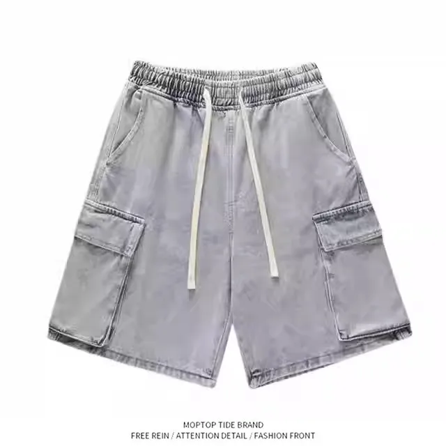 Mr. WH Summer Thin Fashionable Men's Denim Shorts Five-Quarter Length Loose Fit Straight Leg Jeans Casual Workwear Shorts
Mr. WH Summer Thin Fashionable Men's Denim Shorts Five-Quarter Length Loose Fit Straight Leg Jeans Casual Workwear Shorts