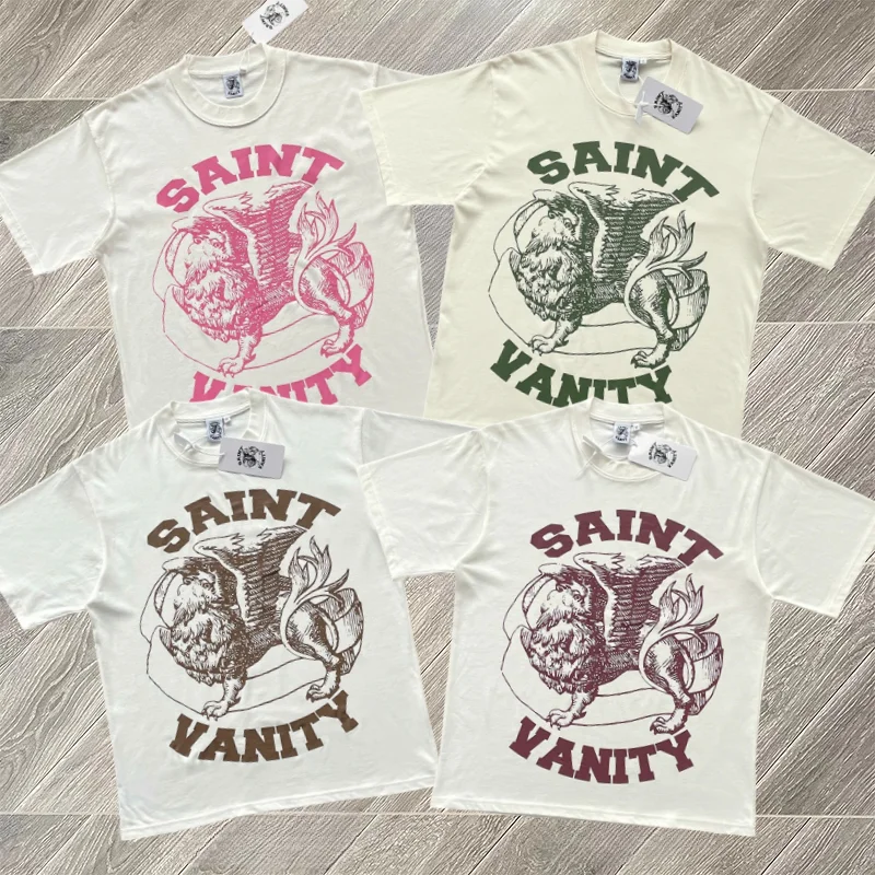 Футболка SAINT в стиле хип-хоп с буквенным принтом, повседневная футболка с короткими рукавами для мужчин и женщин, футболка с круглым вырезом
Футболка SAINT в стиле хип-хоп с буквенным принтом, повседневная футболка с короткими рукавами для мужчин и женщин, футболка с круглым вырезом