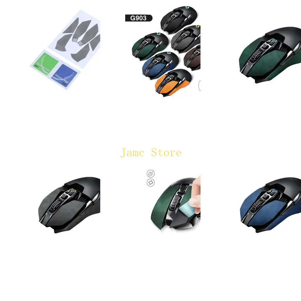 LX0B Mouse Skin Skates Side Stickers Sweat Resistant Grip Pad for G903 Mouse
LX0B Mouse Skin Skates Side Stickers Sweat Resistant Grip Pad for G903 Mouse