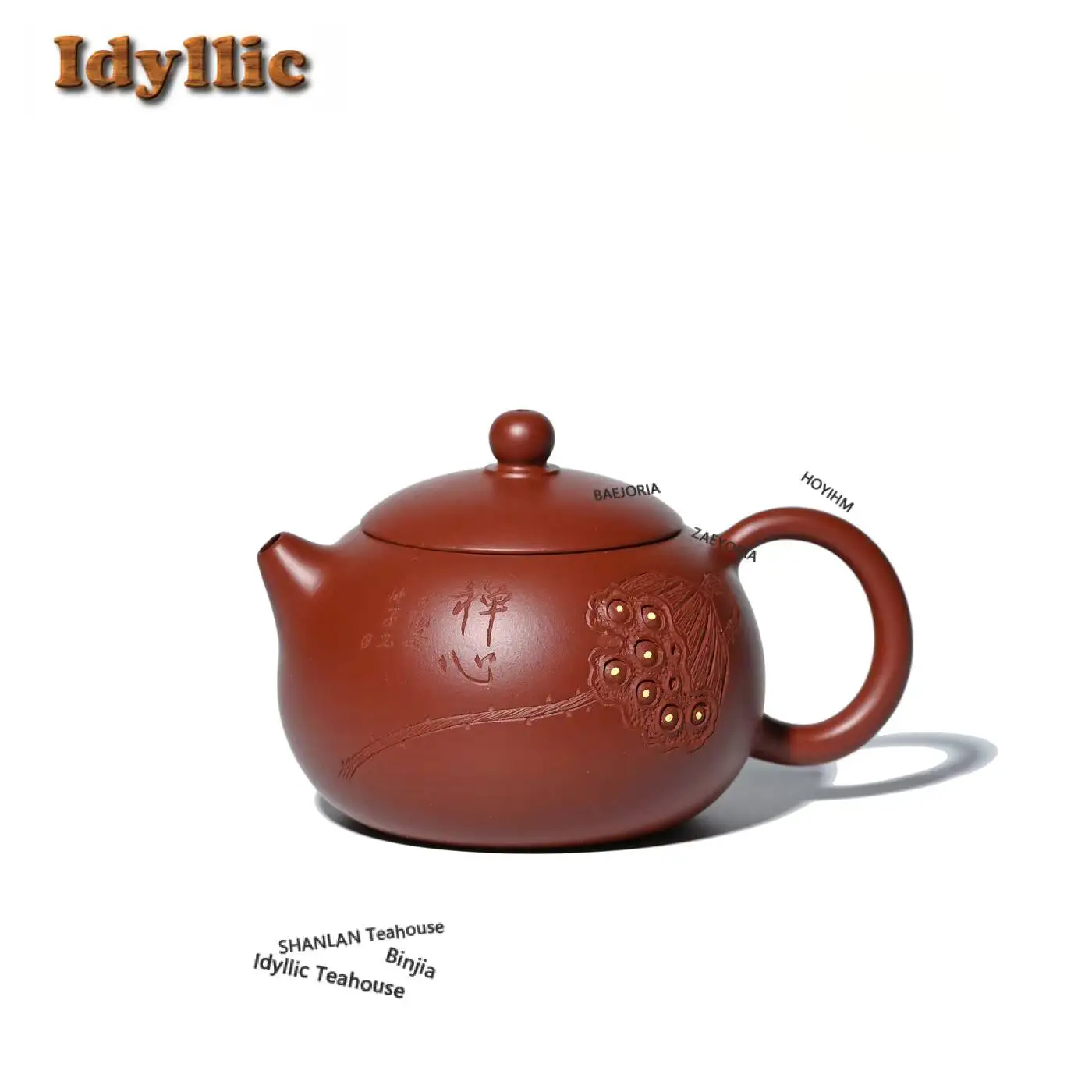 280ml Classic Yixing Purple Clay Teapots Handmade Lotus Seeds Pot Raw Ore Dahongpao Mud Kettle Zisha Tea Set Tea Services Craft
280ml Classic Yixing Purple Clay Teapots Handmade Lotus Seeds Pot Raw Ore Dahongpao Mud Kettle Zisha Tea Set Tea Services Craft