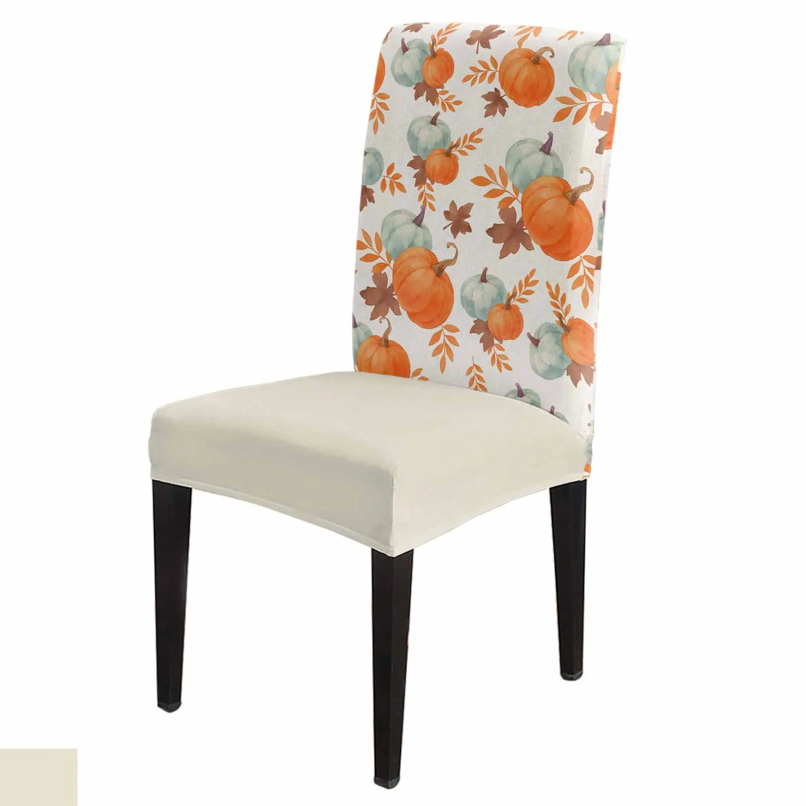 Fall Pumpkin Leaf Festival Spandex Chair Cover Office Banquet Chair Protector Cover Stretch Chair Cover for Dining Room
Fall Pumpkin Leaf Festival Spandex Chair Cover Office Banquet Chair Protector Cover Stretch Chair Cover for Dining Room