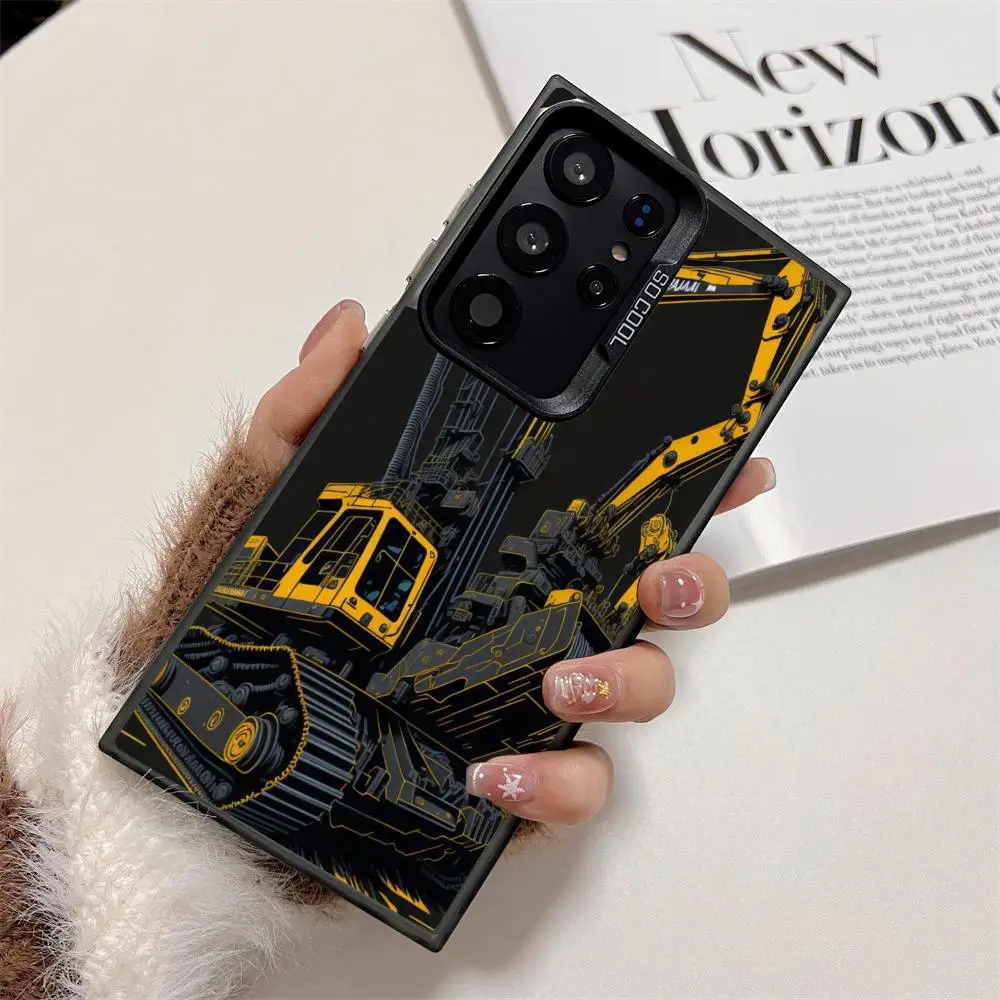 Excavator design case for Galaxy S25 S24 S23 S22 S21 S20 Ultra/ FE/Plus shock-proof rear cover anti-fingerprint
Excavator design case for Galaxy S25 S24 S23 S22 S21 S20 Ultra/ FE/Plus shock-proof rear cover anti-fingerprint