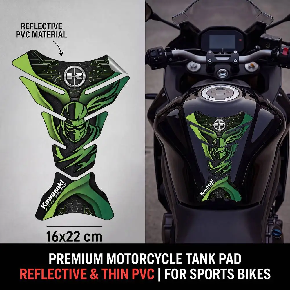 FOR KAWASAKI Motorcycle PVC Tank Pad Tank Cap Protector Racing Sticker Universal
FOR KAWASAKI Motorcycle PVC Tank Pad Tank Cap Protector Racing Sticker Universal