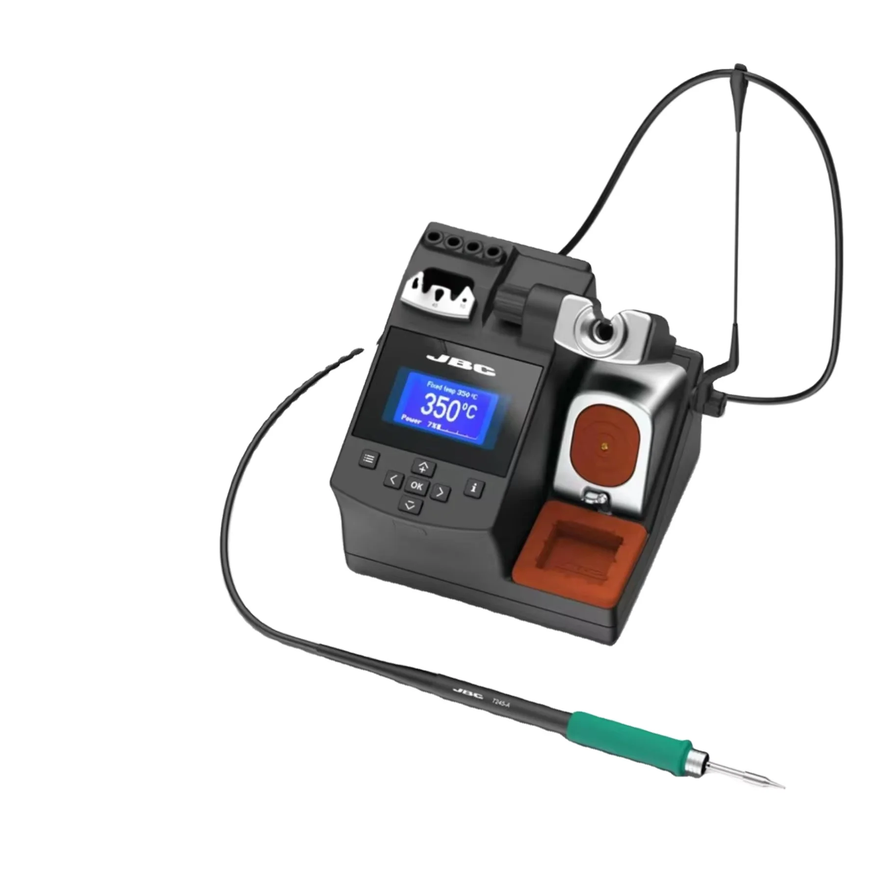 Original JBC CD-2BHQF Soldering Station Precision Intelligent Rework Tools With C245 Soldering Iron Tip for Repair Mobile Phone
Original JBC CD-2BHQF Soldering Station Precision Intelligent Rework Tools With C245 Soldering Iron Tip for Repair Mobile Phone