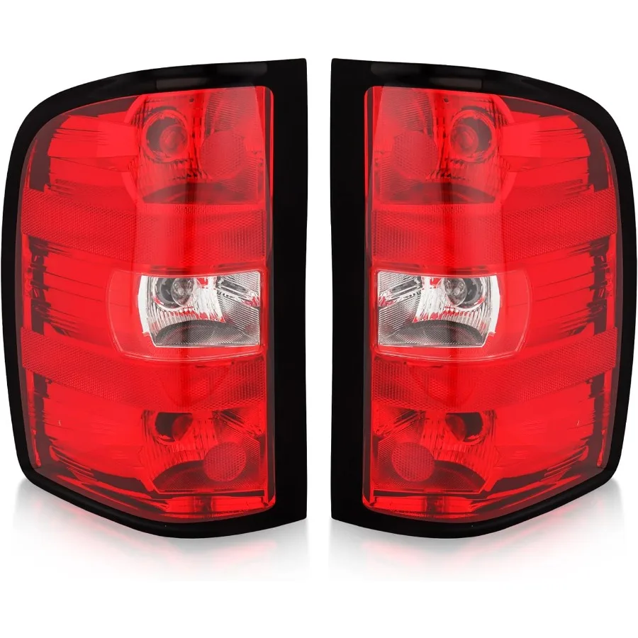 Tail Light Assembly Compatible with 20072013 Chevy Silverado 1500 2500HD 3500HD Factory Style Pickup Truck Taillights Rear Brak
Tail Light Assembly Compatible with 20072013 Chevy Silverado 1500 2500HD 3500HD Factory Style Pickup Truck Taillights Rear Brak