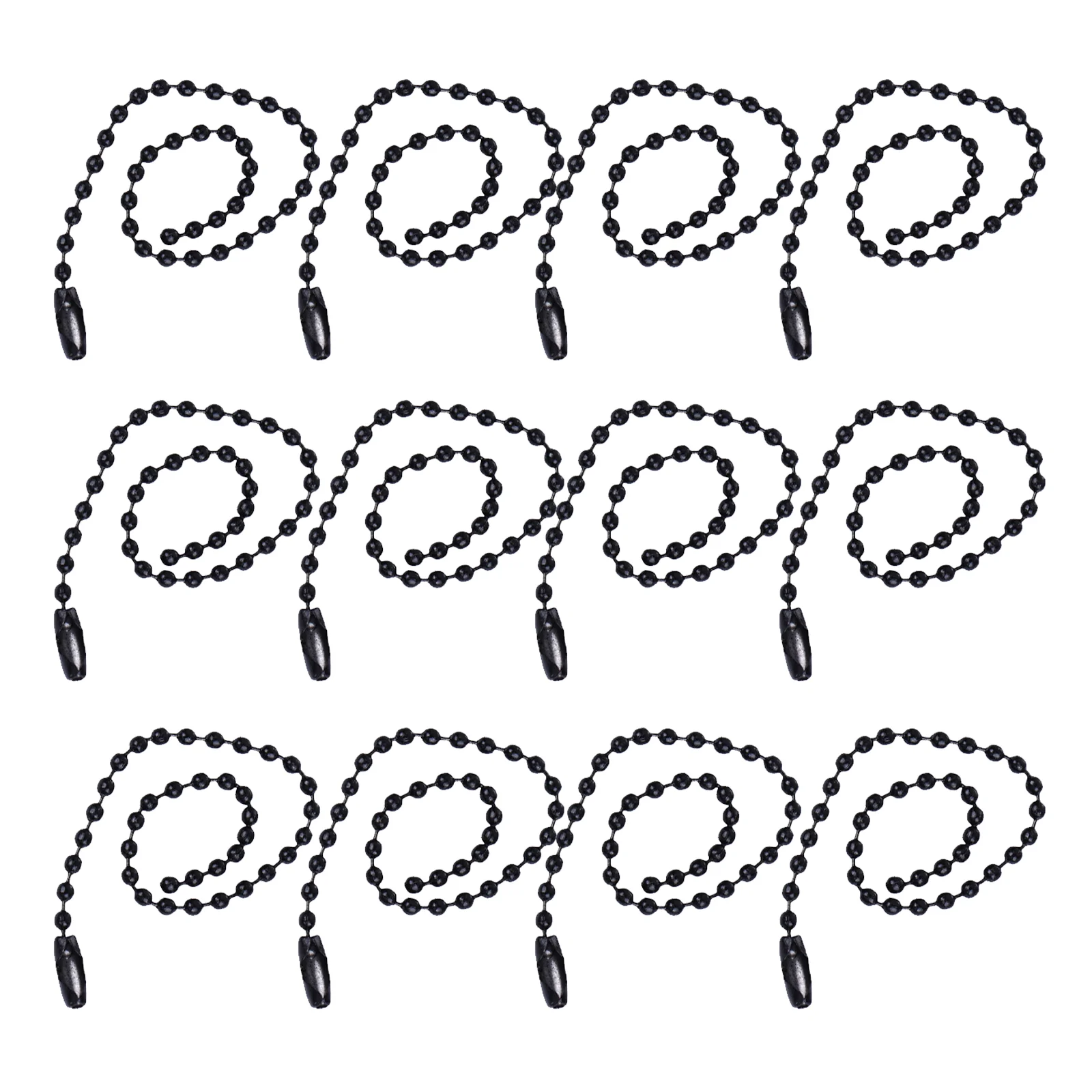 50PCS Circular Bead Chain 24mm Colorful Printed Tag Chain Iron Chain Pendant for Decoration (15mm*24mm, Black)
50PCS Circular Bead Chain 24mm Colorful Printed Tag Chain Iron Chain Pendant for Decoration (15mm*24mm, Black)