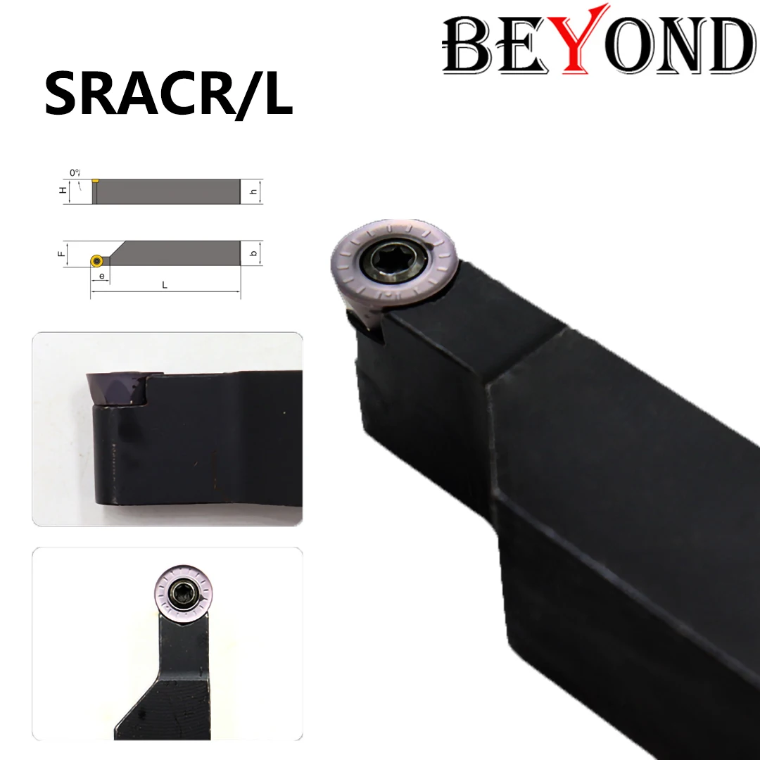 BEYOND SRACR 2525 SRACL SRACR2525M10 SRACR1212H06 SRACR2020K08 SRACR2525M12 Твердосплавные вставки RCMT Держатель инструментов Хвостовик токарного станка с ЧПУ
BEYOND SRACR 2525 SRACL SRACR2525M10 SRACR1212H06 SRACR2020K08 SRACR2525M12 Твердосплавные вставки RCMT Держатель инструментов Хвостовик токарного станка с ЧПУ