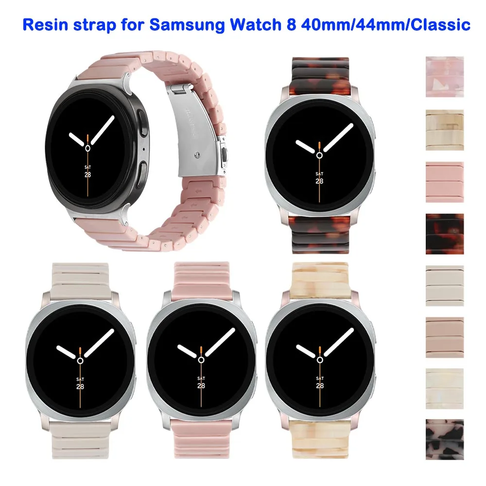 Для Samsung Watch 8 40 мм/44 мм/классический ремешок, стильный ремешок из смолы для Samsung Watch 8 40 мм/44 мм/классический ремешок, аксессуары
Для Samsung Watch 8 40 мм/44 мм/классический ремешок, стильный ремешок из смолы для Samsung Watch 8 40 мм/44 мм/классический ремешок, аксессуары