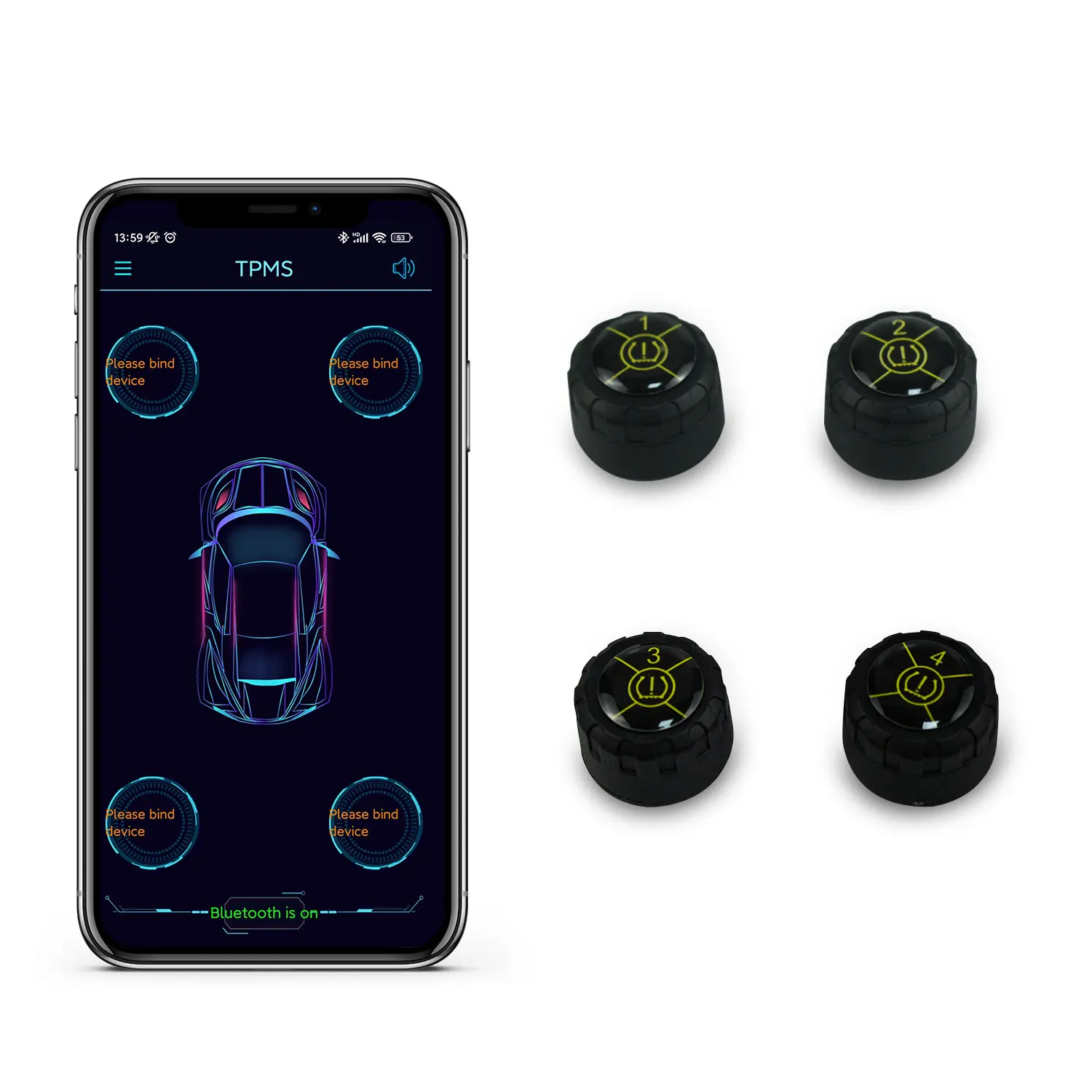 High quality TPMS wireless tire pressure monitoring system for tire pressure within 3.5Bar Tire pressure sensor
High quality TPMS wireless tire pressure monitoring system for tire pressure within 3.5Bar Tire pressure sensor