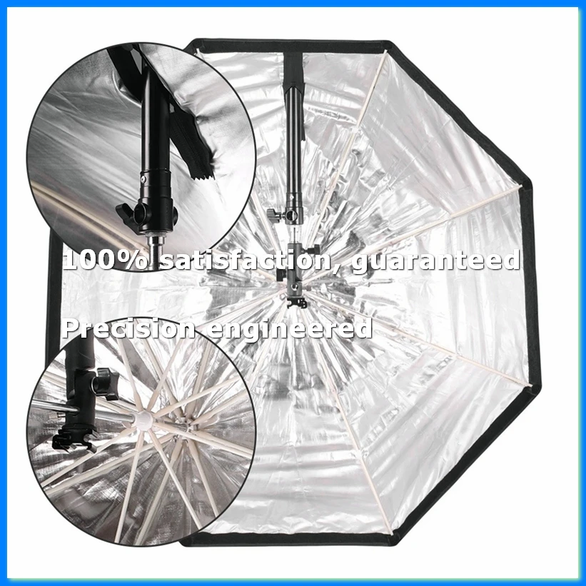 Octagonal Umbrella Softbox 80cm Universal Top Flash Reflector Outdoor Softlight Cover Professional Lighting Modifier-AD23
Octagonal Umbrella Softbox 80cm Universal Top Flash Reflector Outdoor Softlight Cover Professional Lighting Modifier-AD23