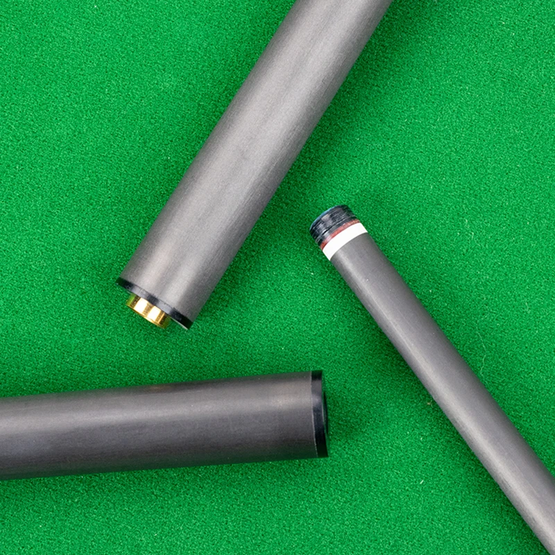SW lightweight carbon fiber cue shaft, factory customized, pro taper and radial joint design.
SW lightweight carbon fiber cue shaft, factory customized, pro taper and radial joint design.
