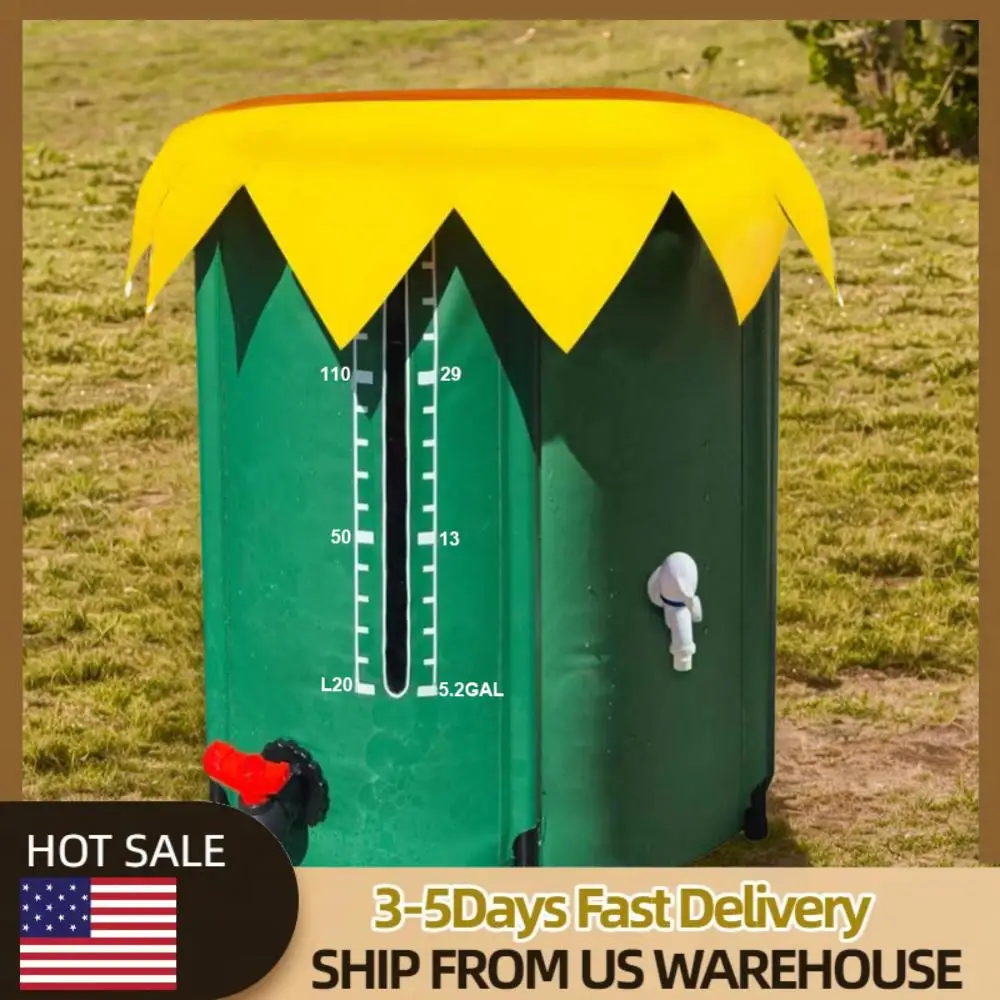 52-галлонная система сбора дождя, складной резервуар для хранения воды из ПВХ с тремя кранами, коллектор для воды
52-галлонная система сбора дождя, складной резервуар для хранения воды из ПВХ с тремя кранами, коллектор для воды