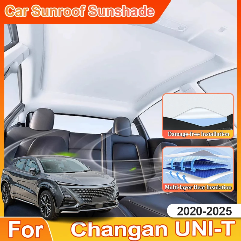 Car Roof Sunshades For Changan UNI-T UNIT UNI T 2020 2021 2022 2023 2024 2025 Car Accessories Interior Electrostatic Adsorption
Car Roof Sunshades For Changan UNI-T UNIT UNI T 2020 2021 2022 2023 2024 2025 Car Accessories Interior Electrostatic Adsorption