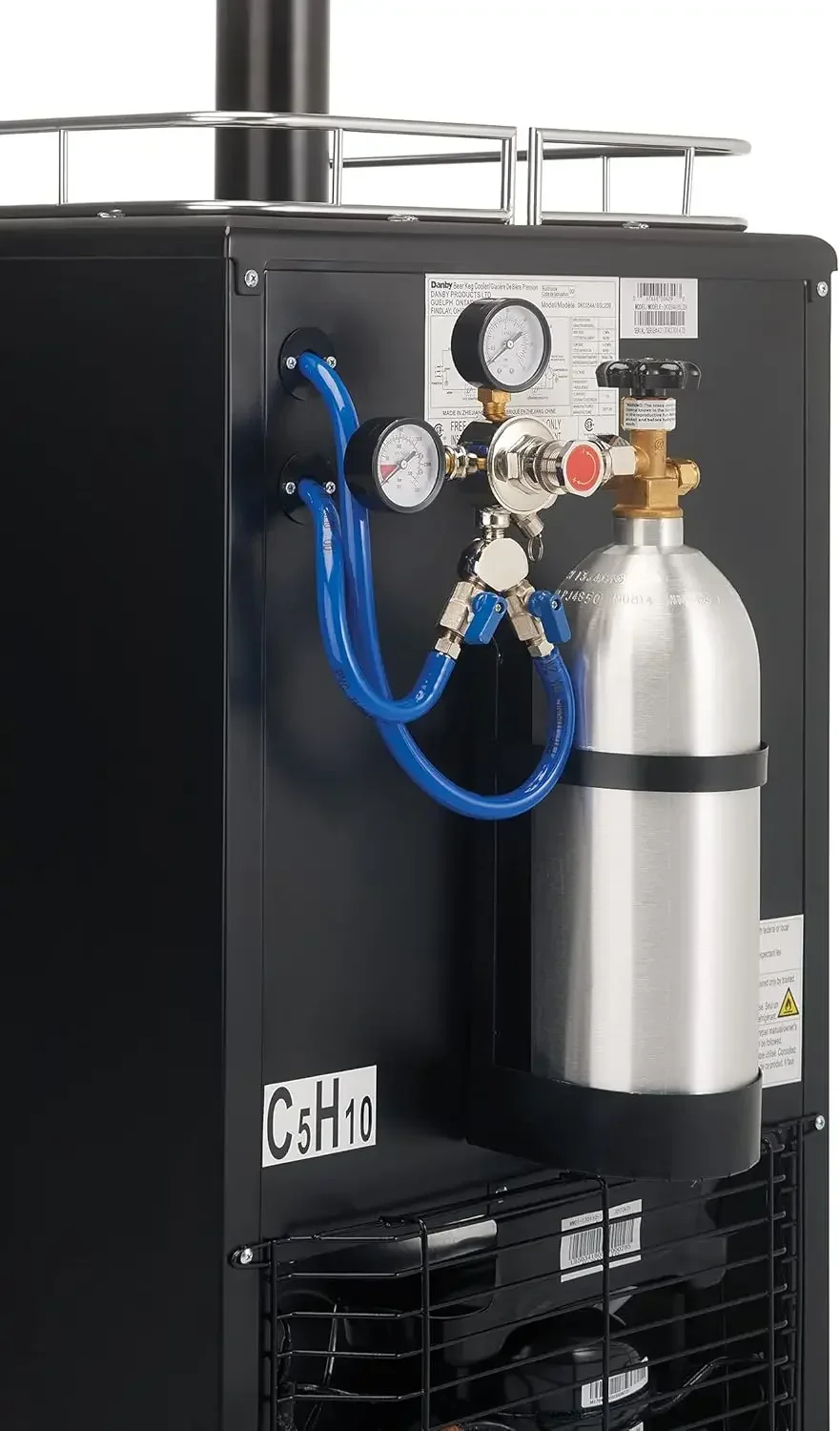 Danby DKC054A1BSL2DB 5.4 Cu.Ft. Double Tap Kegerator, Auto Defrost and Mechanical Thermostat, Keg Cooler with Scratch-Resistant
Danby DKC054A1BSL2DB 5.4 Cu.Ft. Double Tap Kegerator, Auto Defrost and Mechanical Thermostat, Keg Cooler with Scratch-Resistant