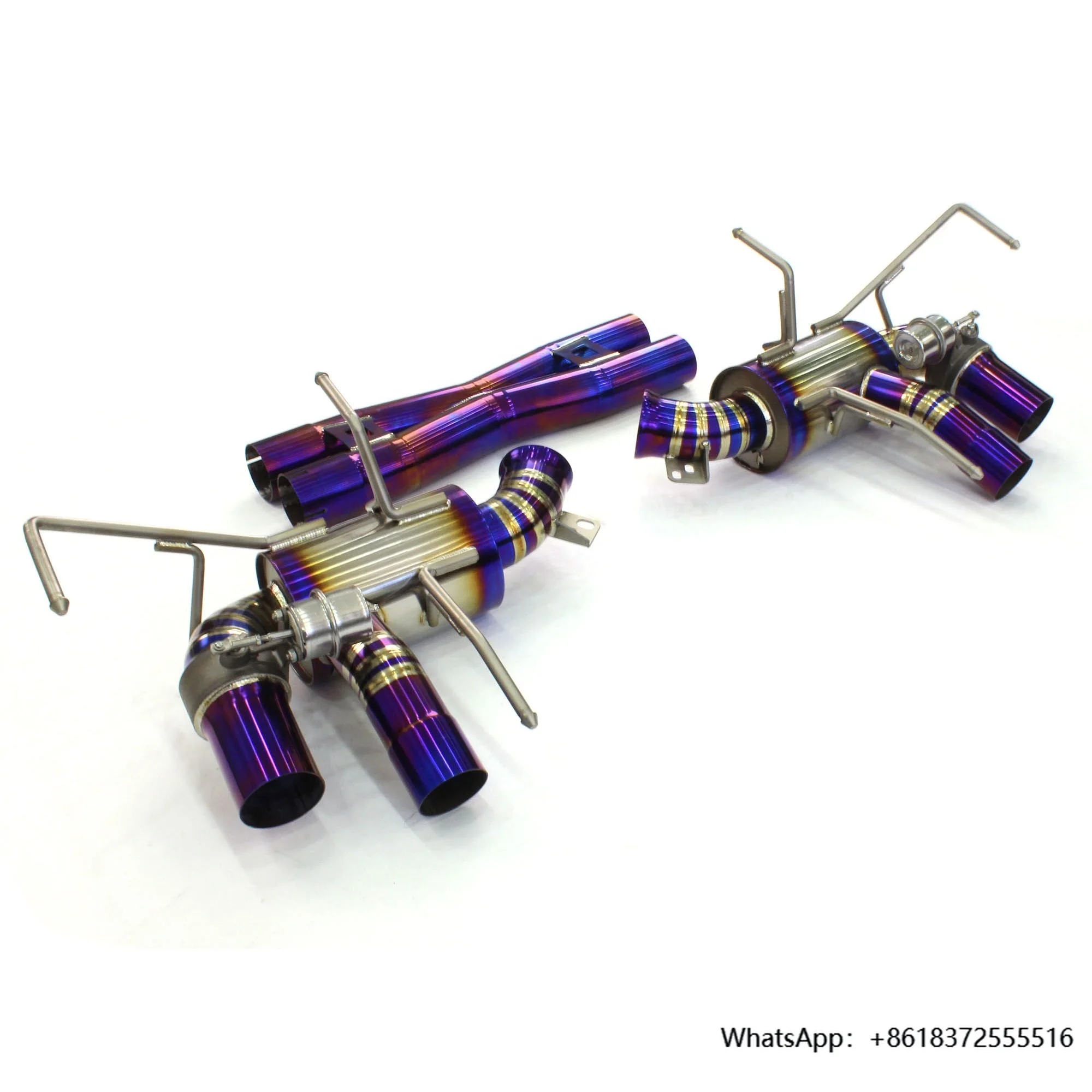 Performance for Ferrari F12/812 Car Exhaust System Catback Titanium Alloy Blue/gold/silver Exhaust Pipe Valvetronic Exhaust
Performance for Ferrari F12/812 Car Exhaust System Catback Titanium Alloy Blue/gold/silver Exhaust Pipe Valvetronic Exhaust