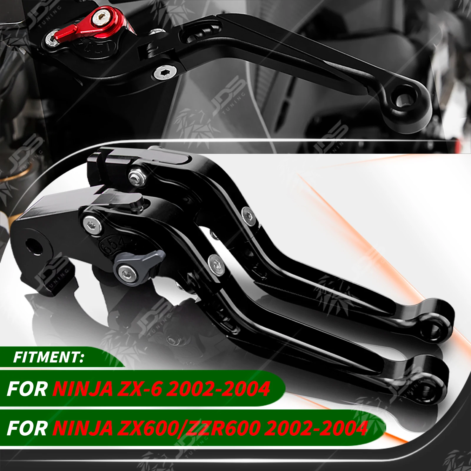 JDSTUNING Для Kawasaki NINJA ZX6/ZX600/ZZR600 2002-2004: Регулируемые складные рычаги сцепления и тормоза, аксессуары
JDSTUNING Для Kawasaki NINJA ZX6/ZX600/ZZR600 2002-2004: Регулируемые складные рычаги сцепления и тормоза, аксессуары