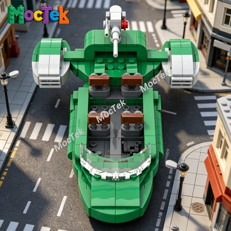 Sci-Fi Swift Hover Speeder Bricks High Speed Interstellar Floating Car Detailed Structure Assembly Model Scene Decoration Gift
Sci-Fi Swift Hover Speeder Bricks High Speed Interstellar Floating Car Detailed Structure Assembly Model Scene Decoration Gift