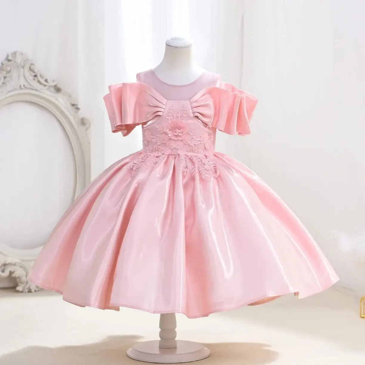 Flower Girl Elegant Dress for Wedding Children Party Dresses Kids' Princess Clothes White Ceremony 3 to 8 Years
Flower Girl Elegant Dress for Wedding Children Party Dresses Kids' Princess Clothes White Ceremony 3 to 8 Years