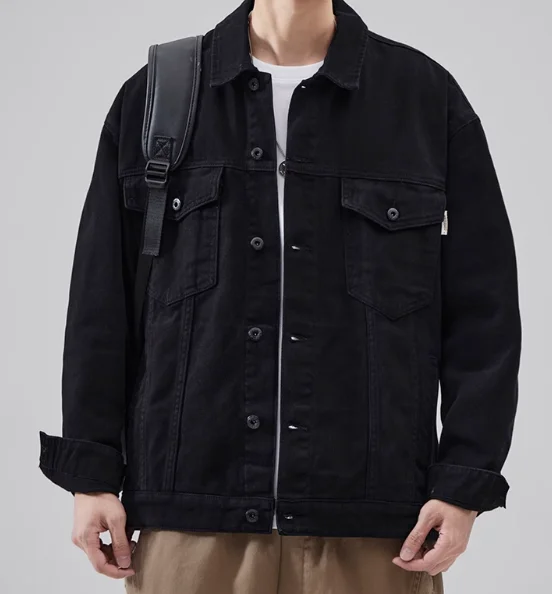 2025 Fall Men's Clothing Workwear Jacket Men's Fashion Street Retro Classic Japanese Style All-Matching Casual Denim Jacket
2025 Fall Men's Clothing Workwear Jacket Men's Fashion Street Retro Classic Japanese Style All-Matching Casual Denim Jacket