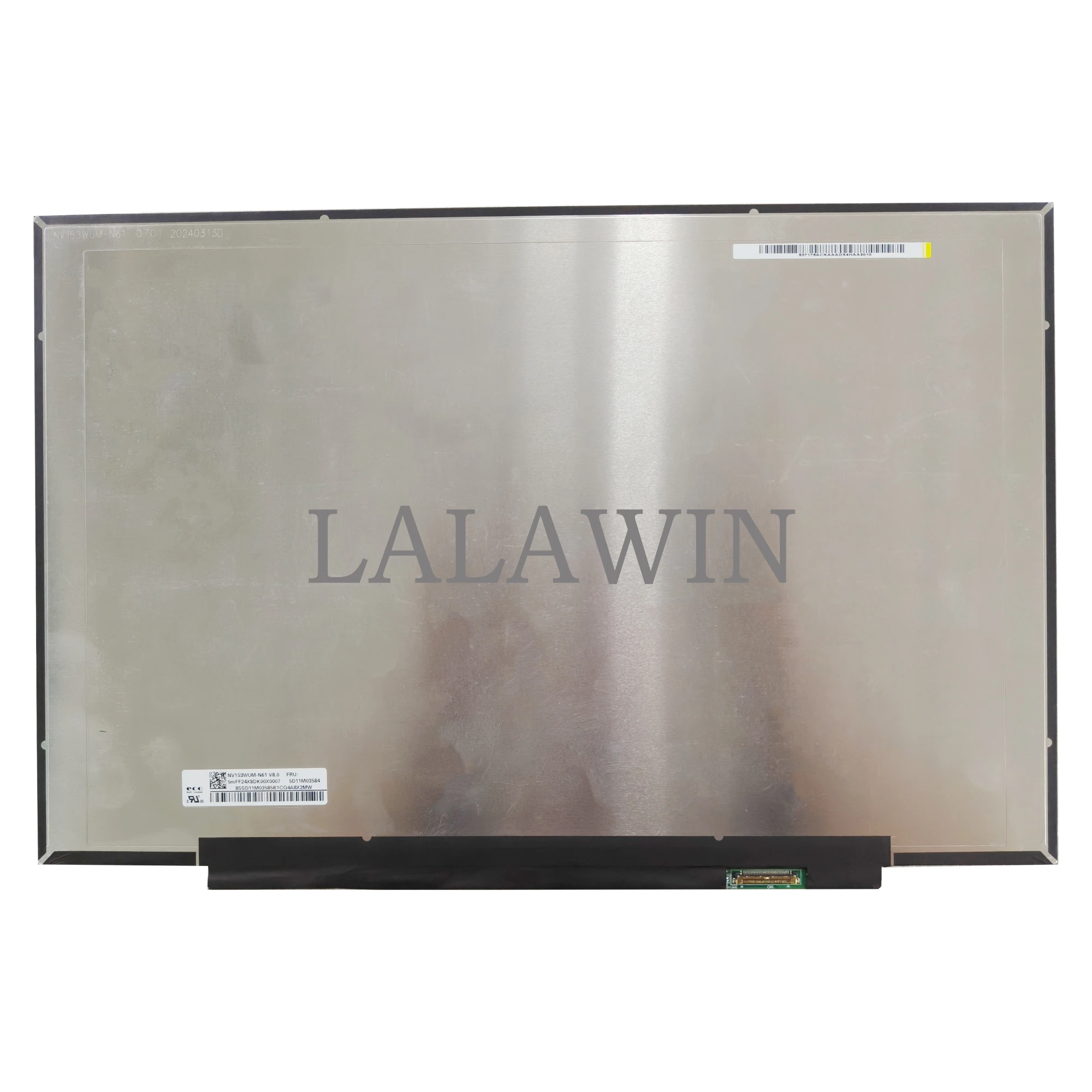 NV153WUM-N61 B153UAN01.H 15.3'' 30 pin 1920x1200 15.3 inch LCD Display Panel Laptop Matrix LED Screen Replacement IPS
NV153WUM-N61 B153UAN01.H 15.3'' 30 pin 1920x1200 15.3 inch LCD Display Panel Laptop Matrix LED Screen Replacement IPS