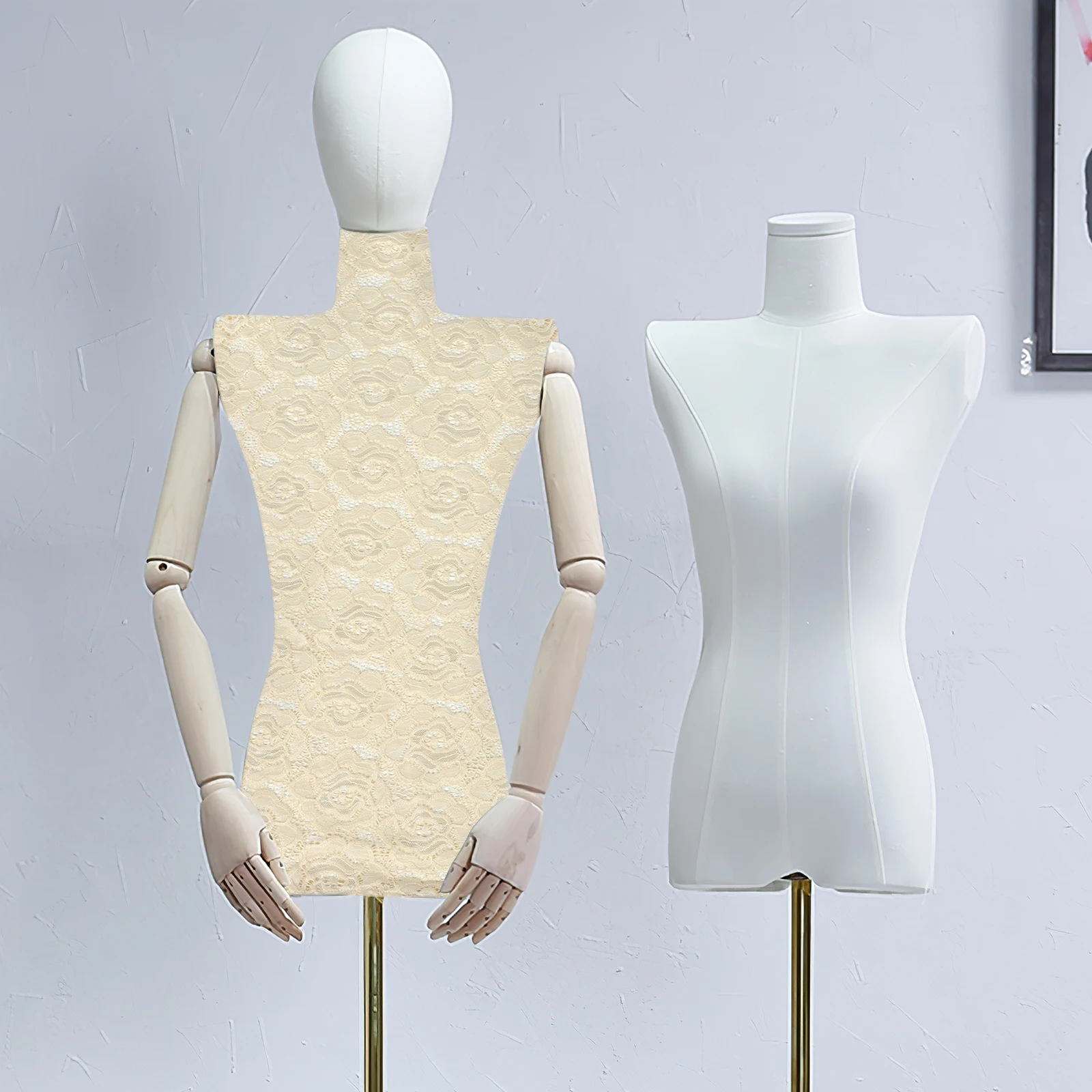 Female Mannequin Props Cloth Cover Lightweight Reusable Long Time Women Suits Coats Display Retail Stores Accessories Jewelry
Female Mannequin Props Cloth Cover Lightweight Reusable Long Time Women Suits Coats Display Retail Stores Accessories Jewelry
