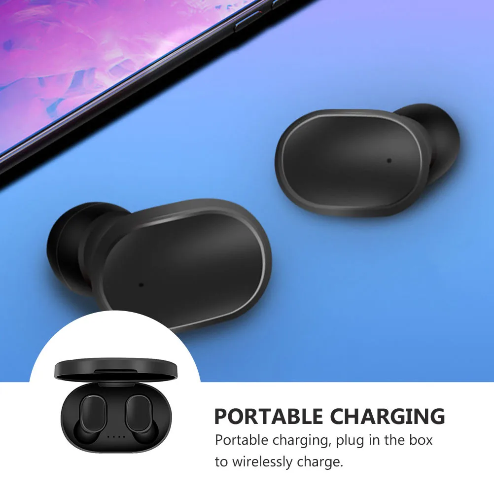 Wireless Headphone Waterproof Headset In-Ear Earbuds Wireless Earphone Stereo Sound Sports Earbud Ipx4 Earpiece 3H Playtime 
Wireless Headphone Waterproof Headset In-Ear Earbuds Wireless Earphone Stereo Sound Sports Earbud Ipx4 Earpiece 3H Playtime