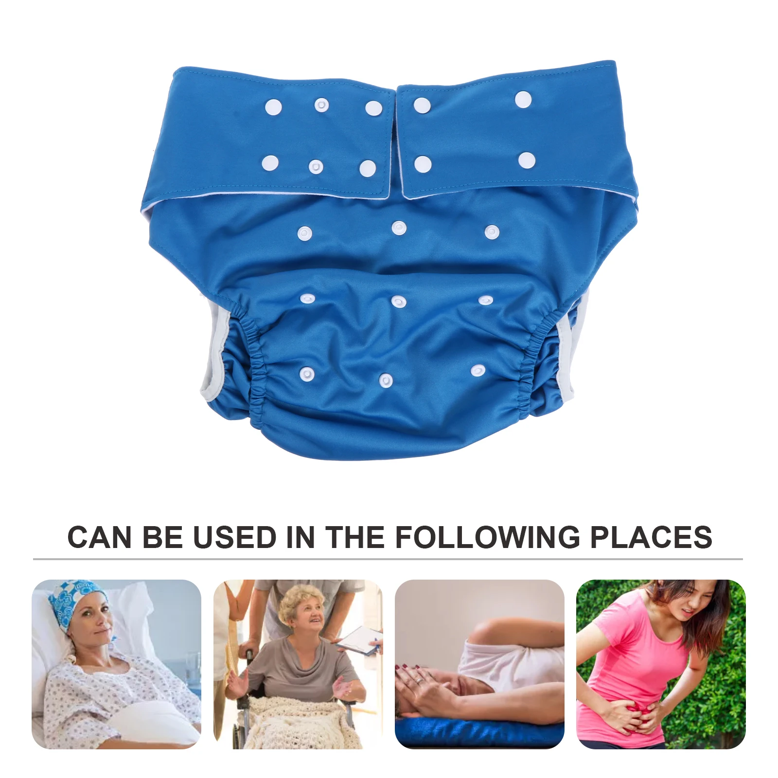 1pc Adjustable Reusable Diapers Adult Waterproof Breathable Anti-Leak Cloth Underwear For Men Women Elderly Overnight Heavy Flow
1pc Adjustable Reusable Diapers Adult Waterproof Breathable Anti-Leak Cloth Underwear For Men Women Elderly Overnight Heavy Flow