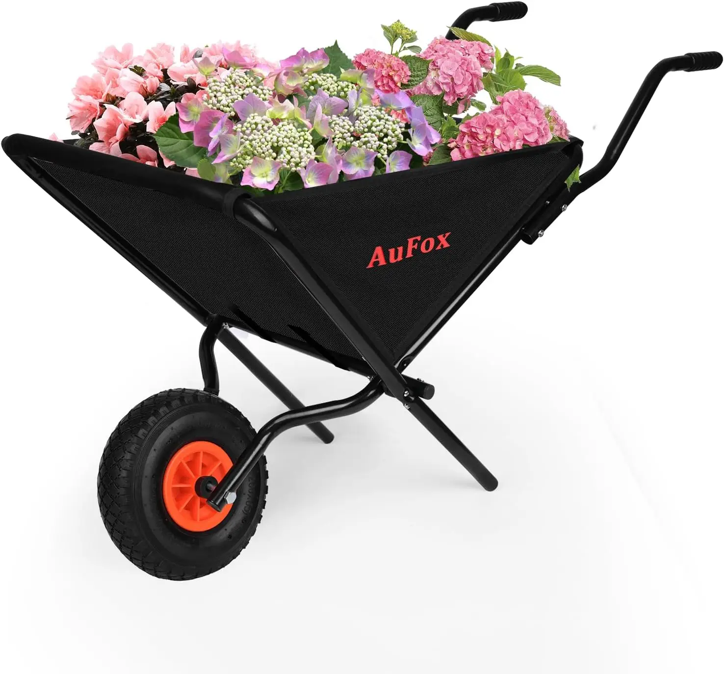 Collapsible Wheelbarrow, Foldable Garden Cart with 13in Tire, Heavy Duty Oxford Cloth, Easy to Store
Collapsible Wheelbarrow, Foldable Garden Cart with 13in Tire, Heavy Duty Oxford Cloth, Easy to Store