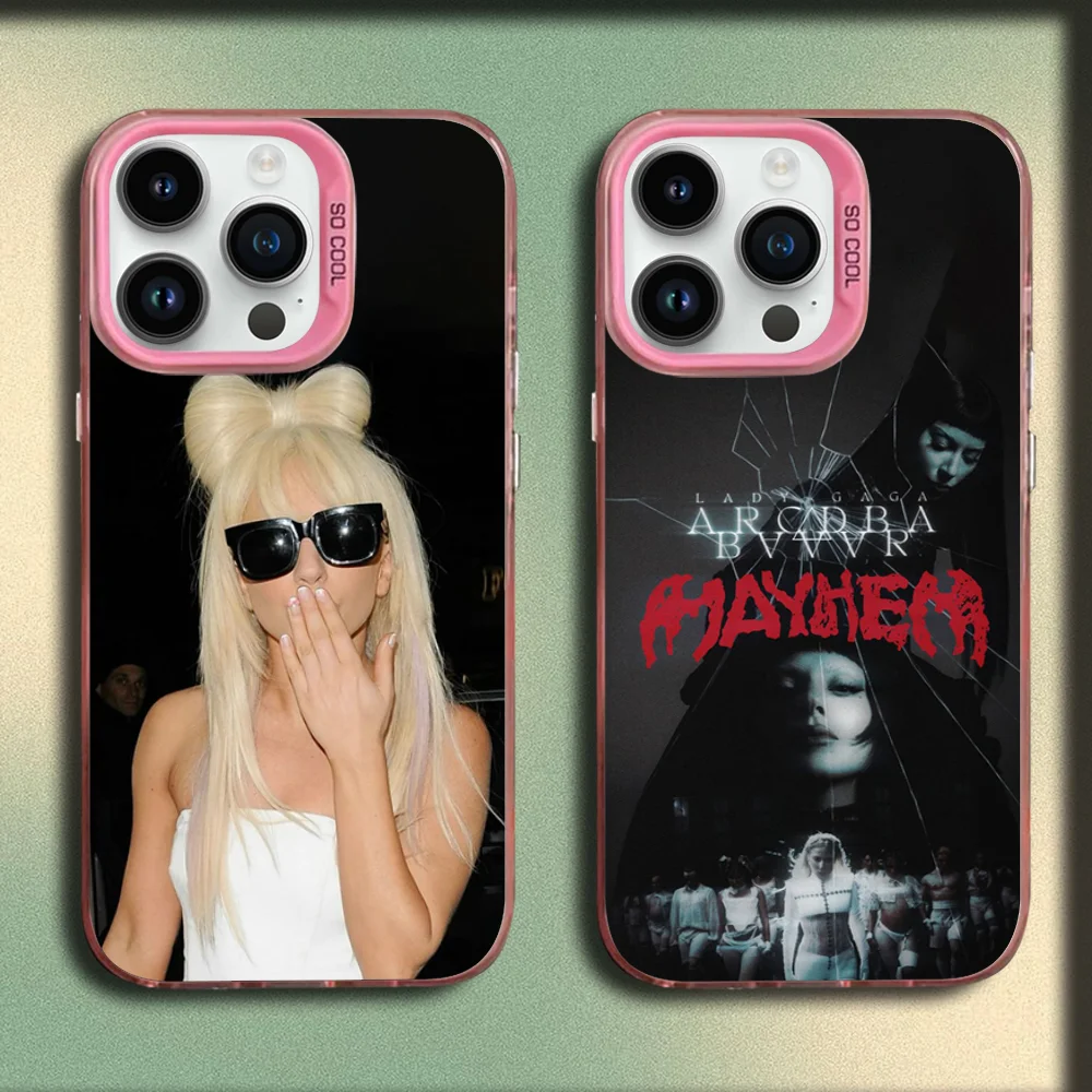 Singer L-Lady Gaga Mayhem Phone Case For iPhone 16,15,14,13,12,11,Mini,Pro,MAX Pink Matte Silicone Cover
Singer L-Lady Gaga Mayhem Phone Case For iPhone 16,15,14,13,12,11,Mini,Pro,MAX Pink Matte Silicone Cover