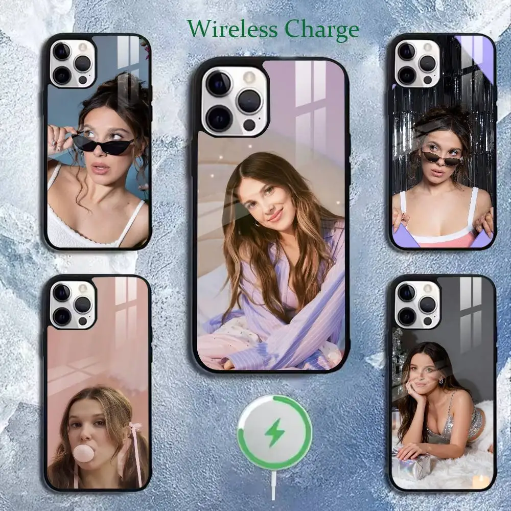 Actor Millie Bobby Brown Phone Case For iPhone 17,16,15,14,13,12,11Plus,Pro,Max for Magnetic Wireless Charging
Actor Millie Bobby Brown Phone Case For iPhone 17,16,15,14,13,12,11Plus,Pro,Max for Magnetic Wireless Charging