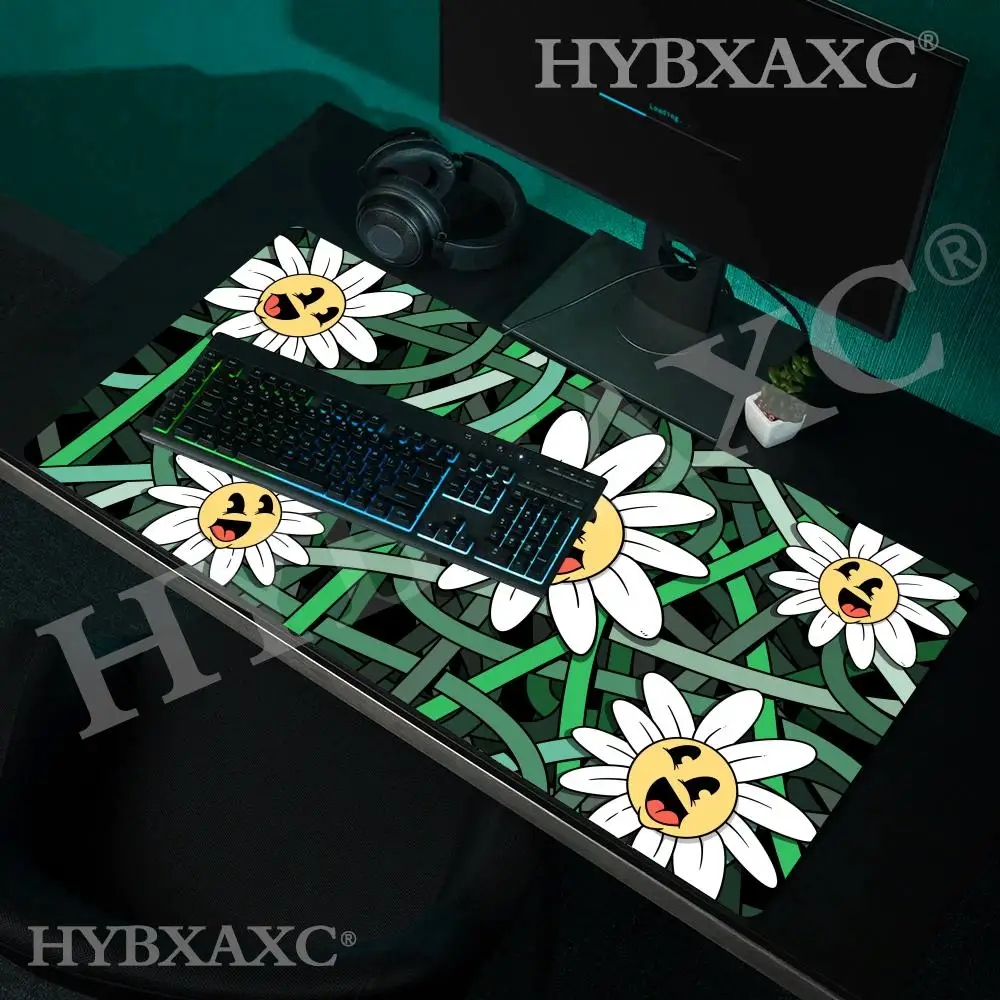 HYBXAXC Cute Smiley Daisy Mouse Pad Large Extended Desk Mat Non-Slip Rubber Base for Gaming Office Home Decor
HYBXAXC Cute Smiley Daisy Mouse Pad Large Extended Desk Mat Non-Slip Rubber Base for Gaming Office Home Decor