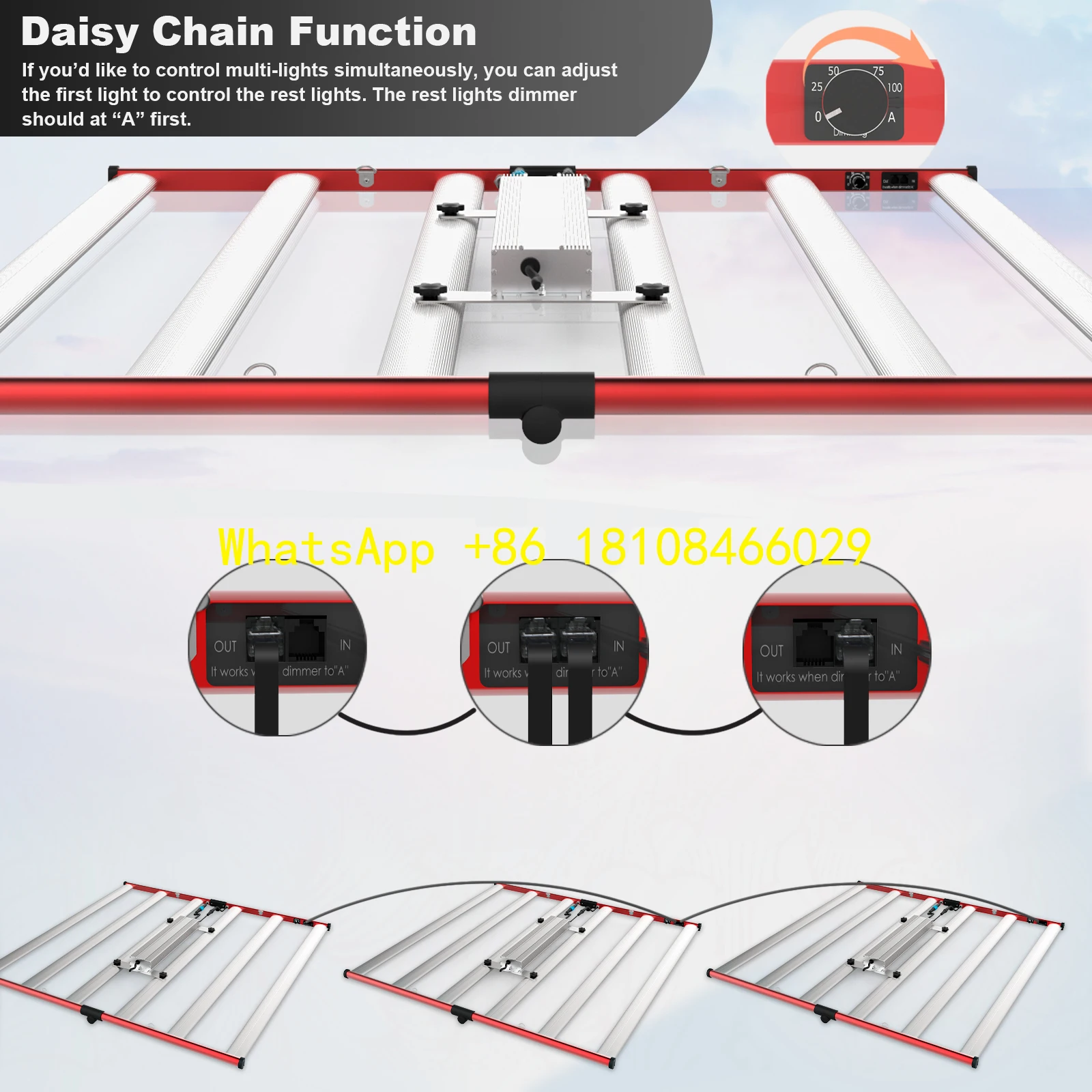 r Bloom Veg Hydroponics Commercial Indoor 650W Aluminum Full Spectrum LED Light Strip High CRI 90+ Dimmable IP65-rated fo
r Bloom Veg Hydroponics Commercial Indoor 650W Aluminum Full Spectrum LED Light Strip High CRI 90+ Dimmable IP65-rated fo