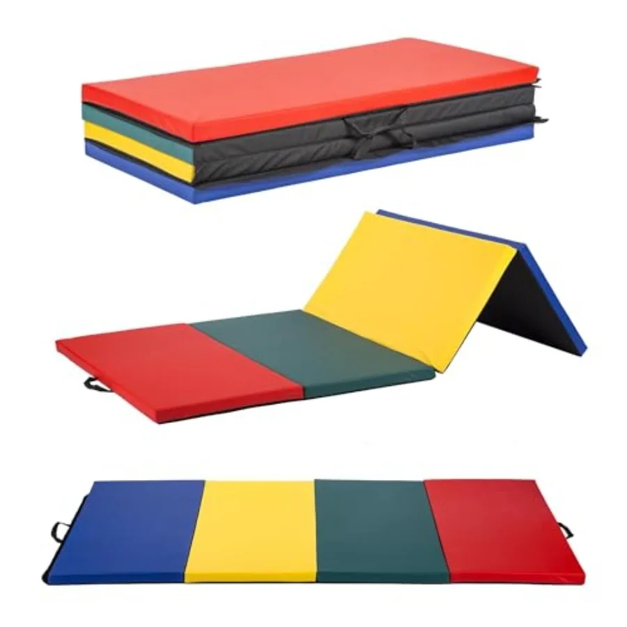 Thick 2 Inch Yoga Mat for Home Gym - Foldable Foam Exercise Mat in Multiple Colors for Workout Gymnastics Tumbling Pilates Danc
Thick 2 Inch Yoga Mat for Home Gym - Foldable Foam Exercise Mat in Multiple Colors for Workout Gymnastics Tumbling Pilates Danc