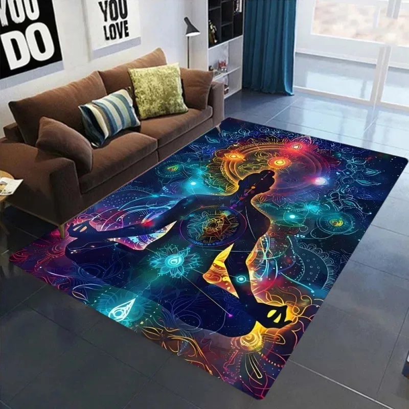 ZYQ25Meditation Chakras Design Коврики Нескользящий ковер Коврик для спальни Декор для гостиной Коврик Духовный домашний коврик Living Roo8Mn^
ZYQ25Meditation Chakras Design Коврики Нескользящий ковер Коврик для спальни Декор для гостиной Коврик Духовный домашний коврик Living Roo8Mn^