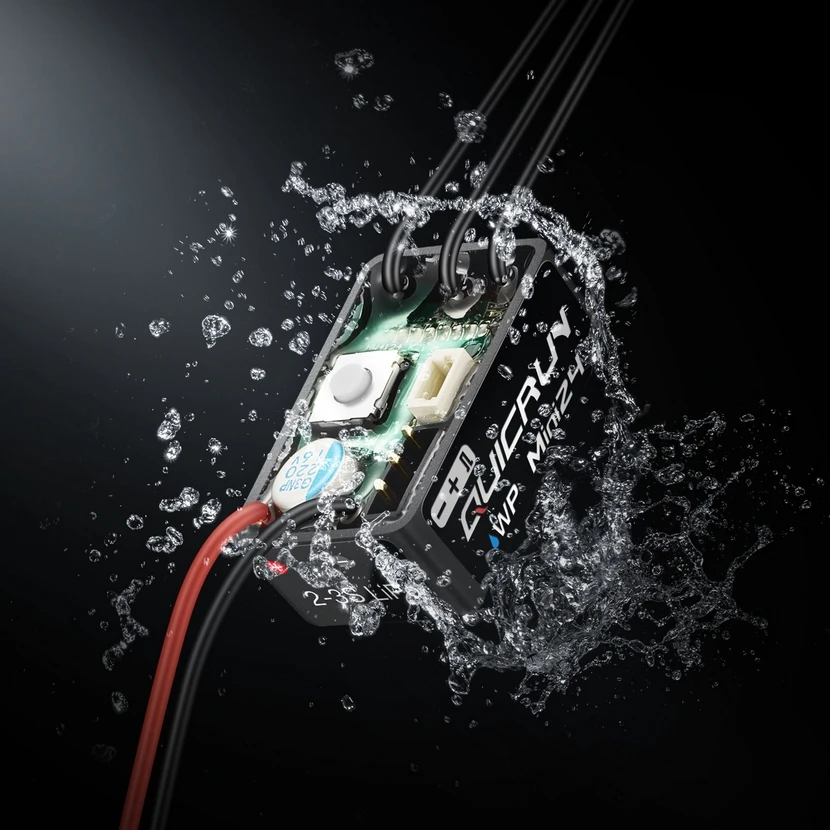 HOBBYWING QuicRun WP Mini24 25A Waterproof 2-3S Brushed/Brushless ESC for 1/24 1/18 1/16 RC Mini Car Crawler Monster 1621 Motor
HOBBYWING QuicRun WP Mini24 25A Waterproof 2-3S Brushed/Brushless ESC for 1/24 1/18 1/16 RC Mini Car Crawler Monster 1621 Motor