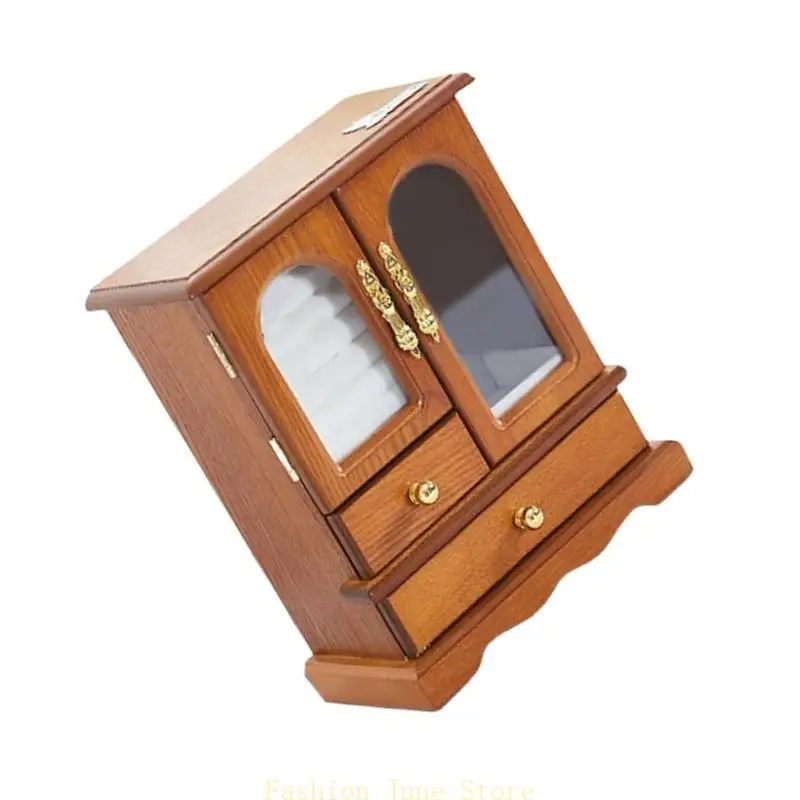 N5KA Elegant Jewelry Storage Case Multipurpose Tiered with Spacious Drawers for Rings and Earring Home Organization
N5KA Elegant Jewelry Storage Case Multipurpose Tiered with Spacious Drawers for Rings and Earring Home Organization