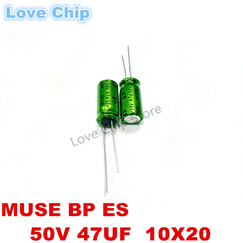 2Pcs/5Pcs/10Pcs New and original 47UF 50V 10X20mm Nichicon MUSE BP ES Non Polar Nonpolar Bipolar HiFi Audio Capacitor 50V47UF
2Pcs/5Pcs/10Pcs New and original 47UF 50V 10X20mm Nichicon MUSE BP ES Non Polar Nonpolar Bipolar HiFi Audio Capacitor 50V47UF