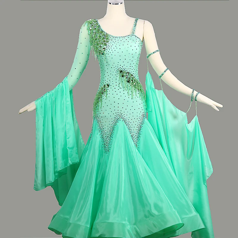 Ballroom Dance Competition Dresses Dance Costumes Waltz Dress For Dancing Clothes Dance Wear Dress Rumba Standard Ballroom Dress
Ballroom Dance Competition Dresses Dance Costumes Waltz Dress For Dancing Clothes Dance Wear Dress Rumba Standard Ballroom Dress